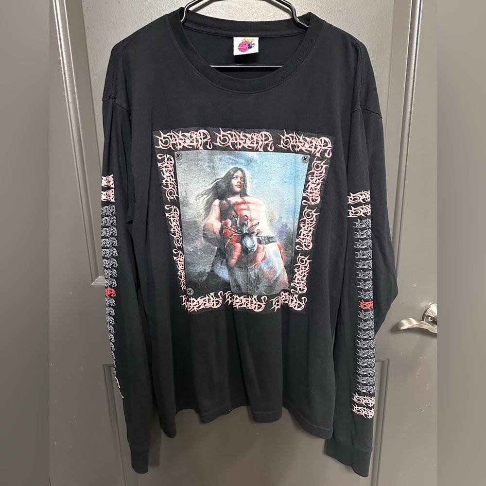 Bladee Drain Gang Spiderr Unisex XL Long-Sleeve Official Merch